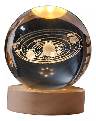 OrbitLight™ Lámpara de Bola de Cristal 3D