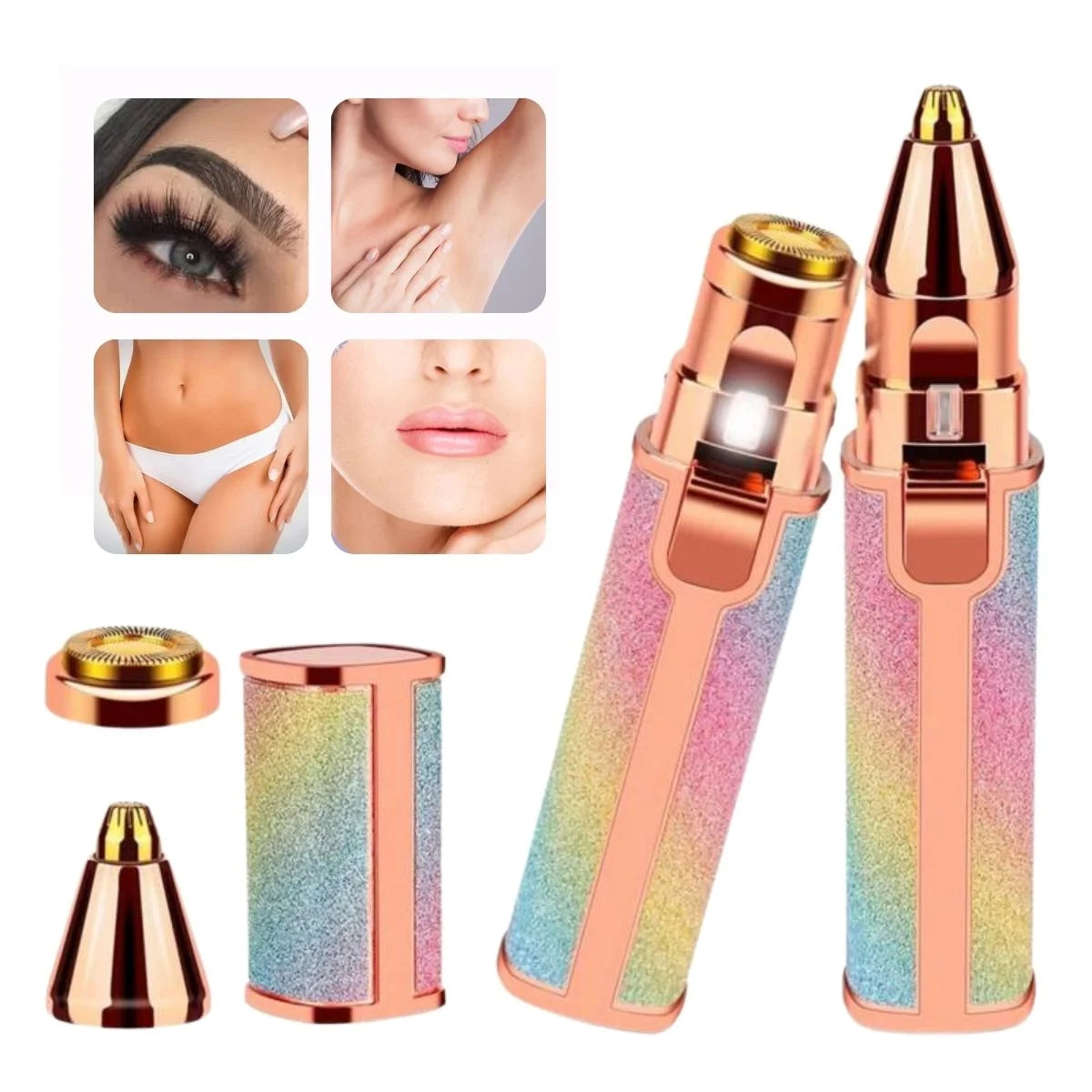 LumiZip™  DEPILADOR CON BRILLO 2 EN 1