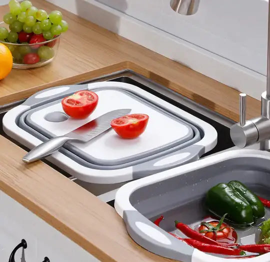 KitchenSnap™ Tabla Multifuncional 3 en 1