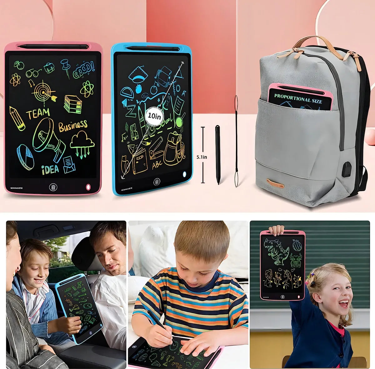 MagicScrib™ Tablet Mágica de Dibujar para Niños